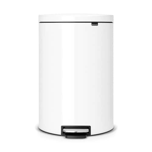 BRABANTIA Pedalhink Flatback+ 40L Vit