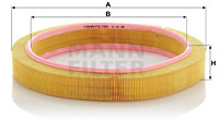 Luftfilter MANN-FILTER C 41 121