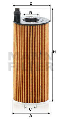 Oljefilter MANN-FILTER HU 6014/1 z