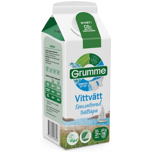 Grumme Tvättmedel Vittvätt 750ml