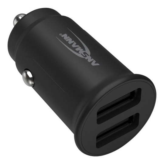 Ansmann CC212 USB-laddare vit, för bil