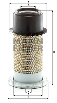 Luftfilter MANN-FILTER C 16 334