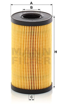 Oljefilter MANN-FILTER HU 6024 z