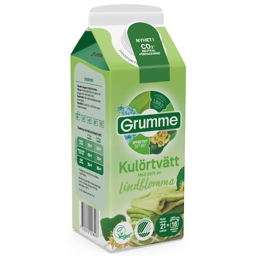 Grumme Tvättmedel Kulörtvätt Lindblomma 750ml