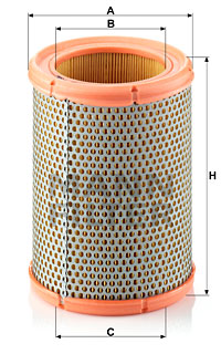 Luftfilter MANN-FILTER C 1362