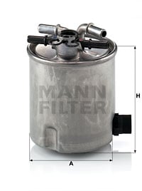 Bränslefilter MANN-FILTER WK 9007