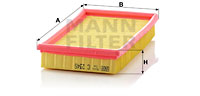 Luftfilter MANN-FILTER C 2345