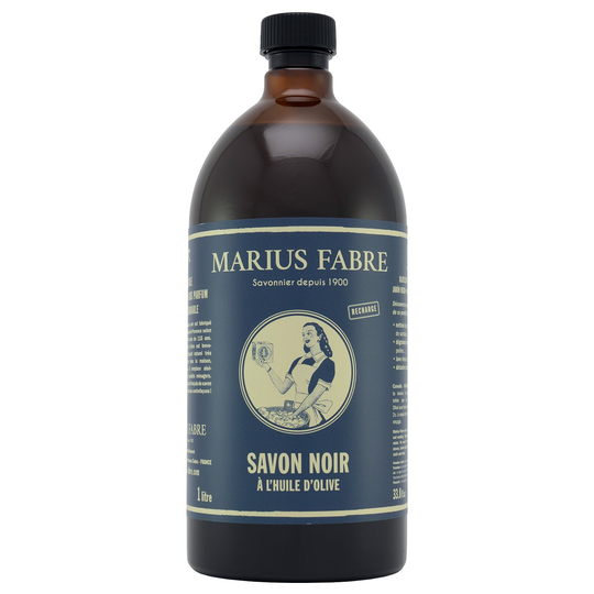 Marius Fabre Svart Olivoljesåpa 1 L