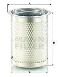 Filter, tryckluft MANN-FILTER LE 13 013 x