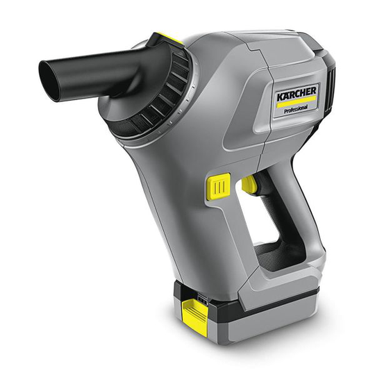 Kärcher Professional HV1/1 BC Dammsugare utan batteri och laddare