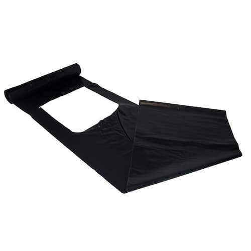 Plastsäck LD 125L 50my svart