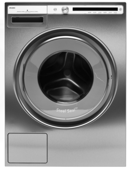 Asko W4086c.S2 Frontmatad Tvättmaskin - Rostfritt Stål