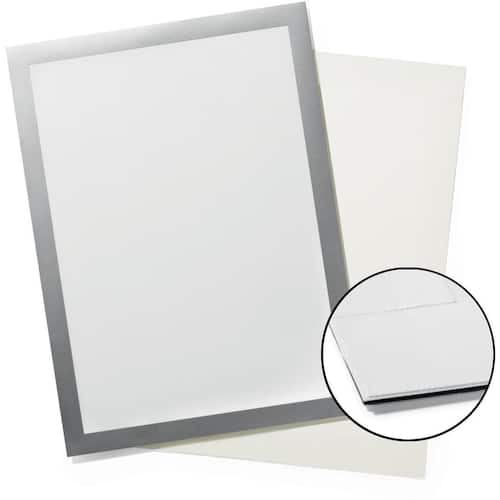 Durable Magnetram, DURAFRAME® Sun, dubbelsidig, A4, svart
