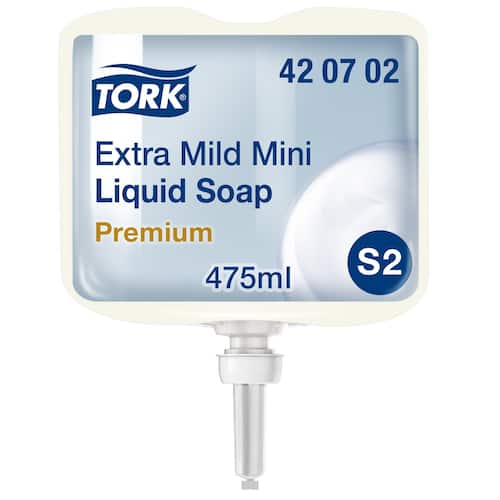 Tork Tvål Premium S2 Extra mild vit 475ml
