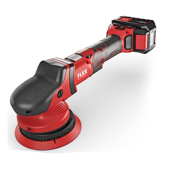 Flex XFE15 150 18.0-EC P-Set Polermaskin med batteri och laddare