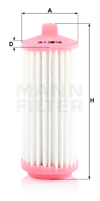 Luftfilter MANN-FILTER C 11 007
