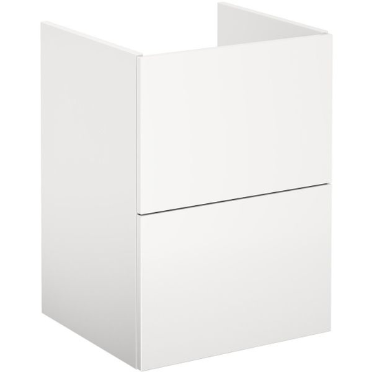 Gustavsberg Graphic Base Kommod vit, med lådor 45 cm