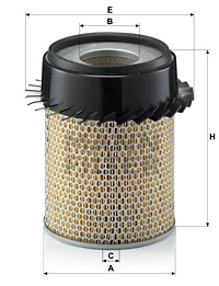 Luftfilter MANN-FILTER C 21 317