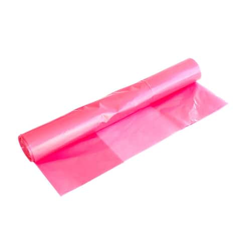 Plastsäck ESD LDPE 125l 50my rosa
