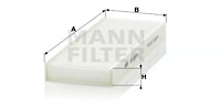 Kupéfilter MANN-FILTER CU 2623