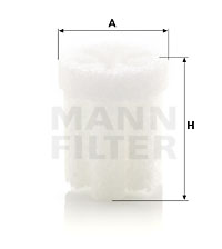 Ureafilter MANN-FILTER U 1003 (10)