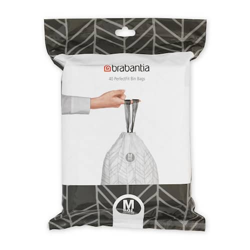 BRABANTIA Avfallspåsar M 60L