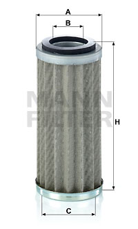 Filter, drifthydraulik MANN-FILTER HD 5002