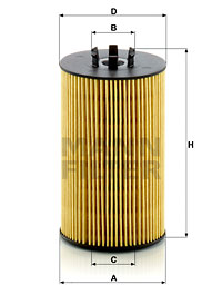 Oljefilter MANN-FILTER HU 8012 z