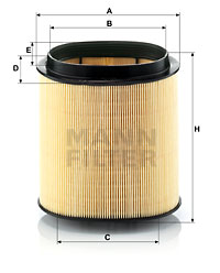 Luftfilter MANN-FILTER C 1869