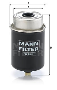 Bränslefilter MANN-FILTER WK 8189
