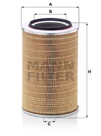 Luftfilter MANN-FILTER C 24 508/1