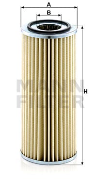 Filter, drifthydraulik MANN-FILTER HD 1044/2