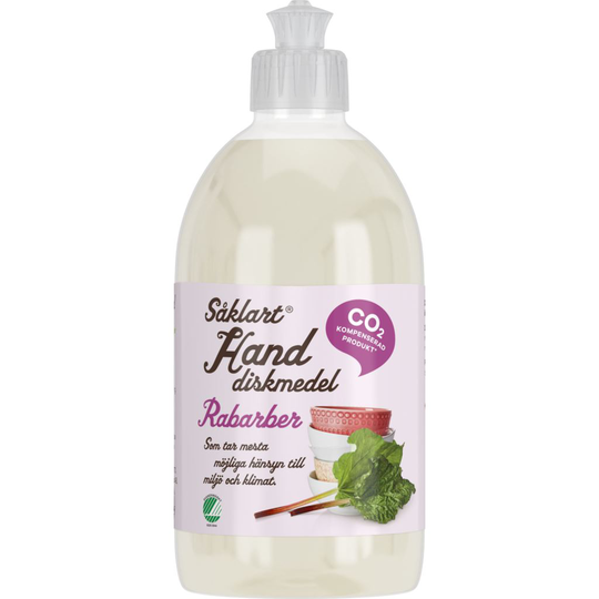 Såklart Handdiskmedel Rabarber 500 ml