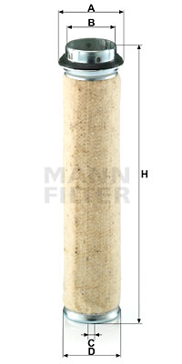 Sekundärluftfilter MANN-FILTER CF 600