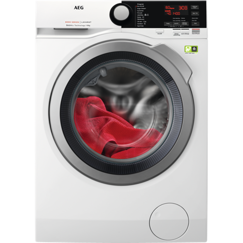 Aeg L8fsk865e2 Frontmatad Tvättmaskin - Vit
