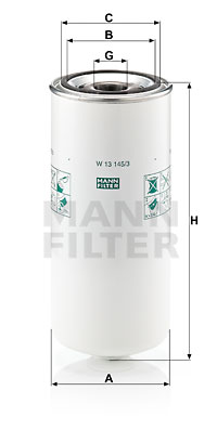 Oljefilter MANN-FILTER W 13 145/3