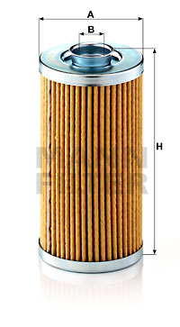 Filter, drifthydraulik MANN-FILTER H 824/2 x