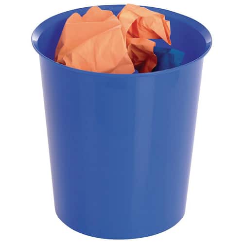 Staples Papperskorg 16 L blå