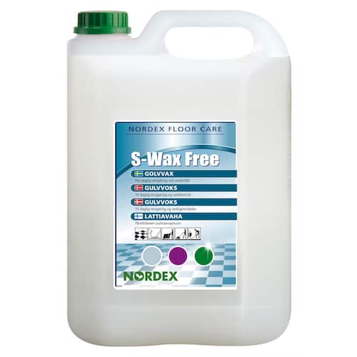 NORDEX Golvunderhåll S-wax Free 5l