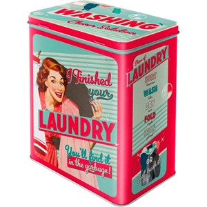 Plåtburk Nostalgi Tvättmedel, 3 l