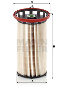 Bränslefilter MANN-FILTER PU 8028