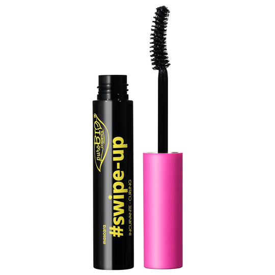 puroBIO Cosmetics Mascara #SWIPE-UP Curling Black, 8 ml