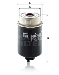 Bränslefilter MANN-FILTER WK 8166