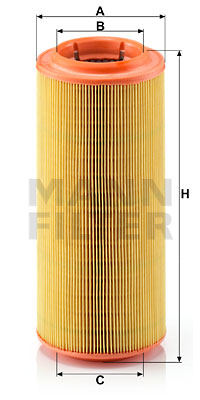 Luftfilter MANN-FILTER C 12 107