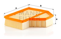 Luftfilter MANN-FILTER C 25 112