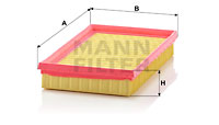Luftfilter MANN-FILTER C 2463