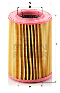 Luftfilter MANN-FILTER C 1380/1