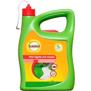Ogräs- och mossmedel Solabiol Mot Ogräs & Mossa, 3 l