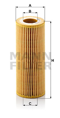 Oljefilter MANN-FILTER HU 722 x