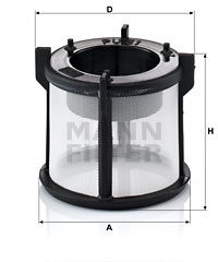 Bränslefilter MANN-FILTER PU 51 z